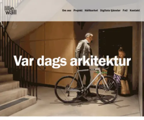 Liljewall-Arkitekter.se(Liljewall Arkitekter) Screenshot