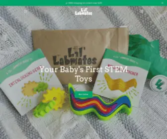 Lillabmates.com(STEM Toys for Babies) Screenshot