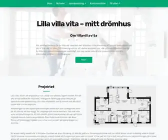 Lillavillavita.se(Lilla vita villa) Screenshot