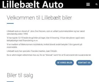 Lillebaelt-Auto.dk(Lillebælt Auto) Screenshot