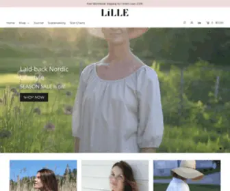 Lilleclothing.com(LILLE Clothing) Screenshot