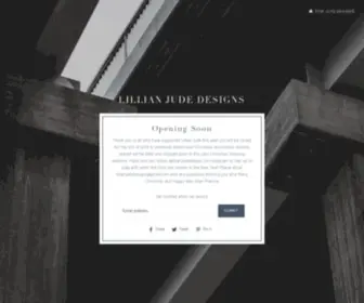 Lillianjude.com(Lillian Jude Designs) Screenshot