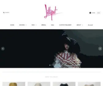 Lilliputhats.ca(Lilliput Hats) Screenshot