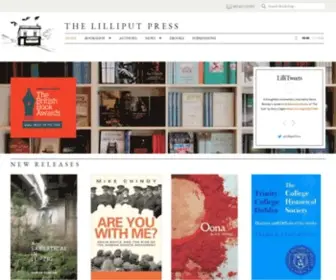 Lilliputpress.ie(The Lilliput Press) Screenshot