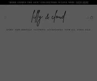 Lillyandcloudboutique.com(We are an online Women's Clothing Boutique) Screenshot