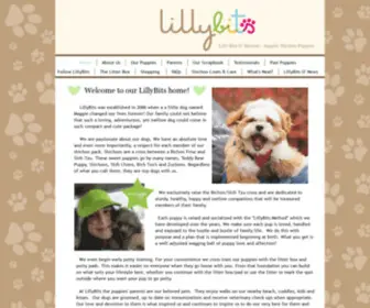 Lillybits.com(LillyBits Shichon Puppies) Screenshot