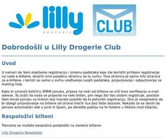 Lillyclub.rs(Dobrodošli) Screenshot