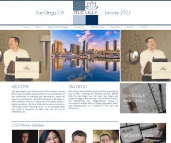 Lillyconferences-CA.com(Lilly Conference) Screenshot