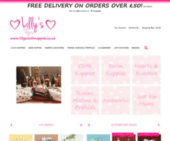 Lillysclothnappies.co.uk(Lilly's Cloth Nappies Ltd) Screenshot