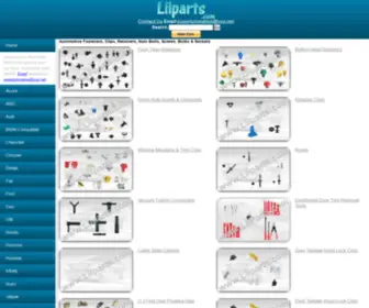 Lilparts.com(Clips Fasteners Retainers Sockets Bulbs Automotive) Screenshot