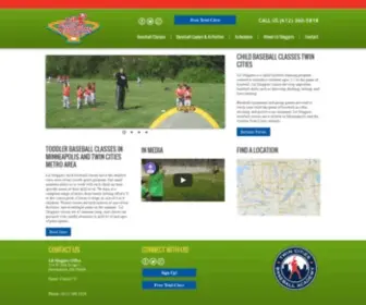 Lilsluggerstwincities.com(Preschool Baseball) Screenshot