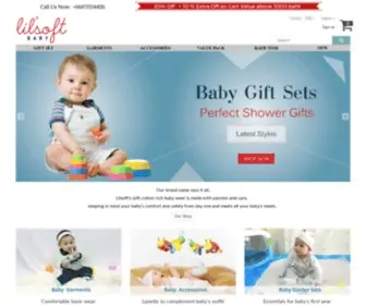 Lilsoft.com(Newborn Baby Care Infants Clothes) Screenshot