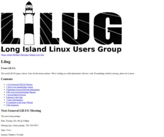 Lilug.org(Lilug) Screenshot