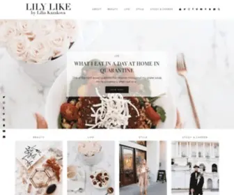 Lily-Like.com(Lily Like) Screenshot