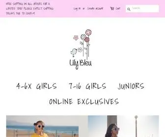 Lilybleugirls.com(Lily Bleu) Screenshot