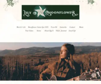 Lilybmoonflower.com(Lily B Moonflower) Screenshot