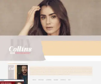 Lilycollins.com.br(Lily Collins Brasil) Screenshot