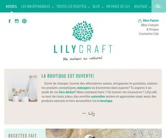 Lilycraftblog.com(Ma maison au naturel) Screenshot