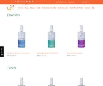 Lilyorganics.com(Organic Skin Care Products from USDA Certified Growers) Screenshot