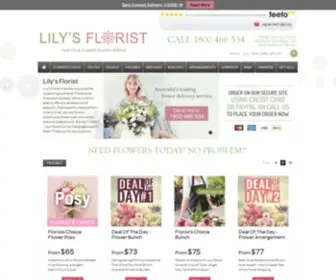 Lilysflorist.com.au(Lily's Florist) Screenshot