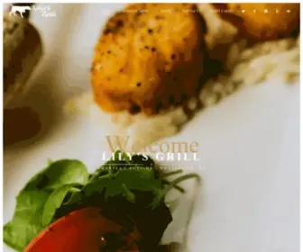 Lilysgrill.com(American Cuisine) Screenshot
