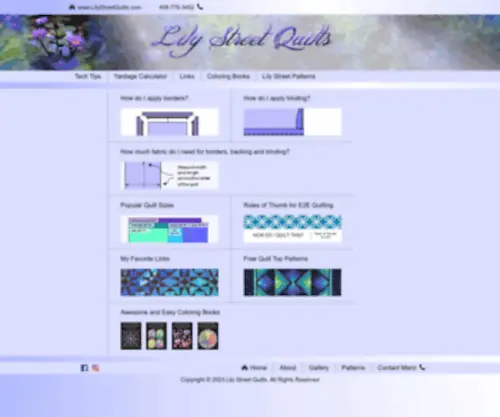 LilystreetQuilts.com(Lily Street Quilts) Screenshot