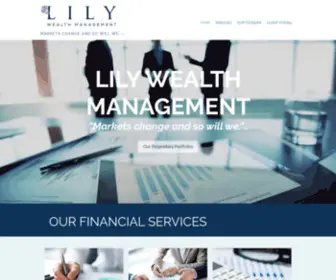 Lilywealthmanagement.com(HOME) Screenshot