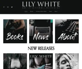 Lilywhitebooks.com(Lily White) Screenshot