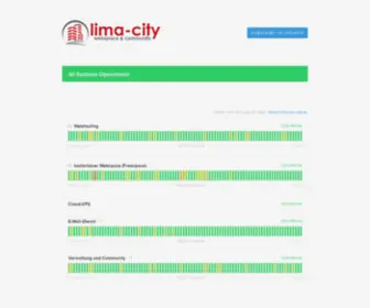 Lima-Status.de(Lima-city Webspace Status) Screenshot