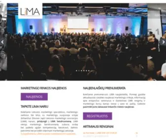 Lima.lt(Lietuvos marketingo asociacija (LiMA)) Screenshot