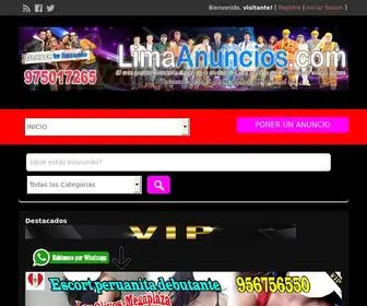 Limaanuncios.com(Lima Anuncios) Screenshot