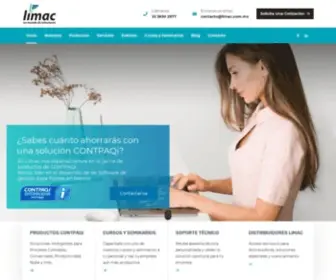 Limac.com.mx(Soluciones Administrativas y Contables) Screenshot