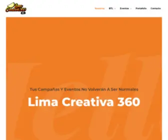 Limacreativa360BTL.com(Lima Creativa 360 BTL) Screenshot