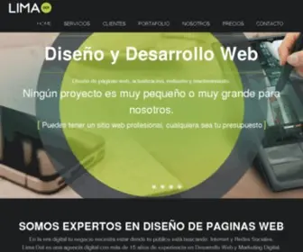 Limadot.com(Diseño de Páginas Web en Lima) Screenshot