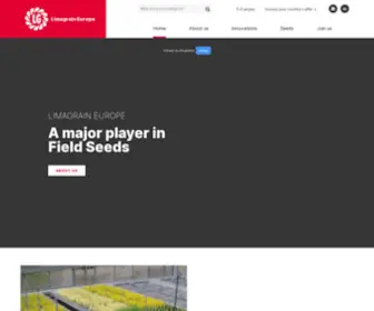 Limagraincentraleurope.com(Limagrain Europe) Screenshot