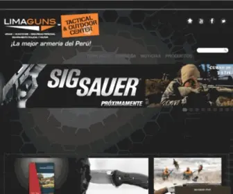 Limaguns.com(Armas, Municiones y Seguridad Personal) Screenshot