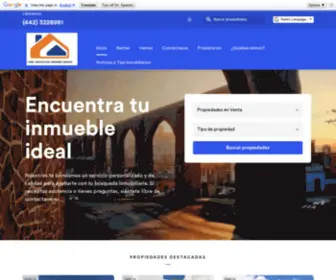 Limainmobiliaria.com.mx(Bienvenido a Lima Asesores Inmobiliarios) Screenshot