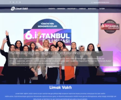 Limakvakfi.org(Limak) Screenshot