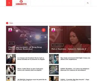 Limametti.com(Est un site d’actualité généraliste) Screenshot
