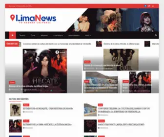 Limanews.pe(Tu agenda cultural) Screenshot