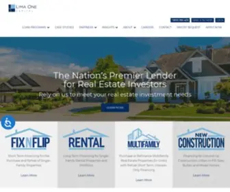 Limaone.com(National Fix and Flip Loans) Screenshot