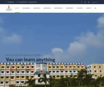 Limat.org(Lingayas Institute of Management & Technology) Screenshot