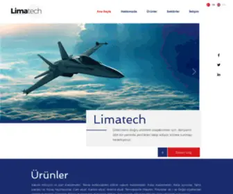 Limatech.com.tr(Kompozit Malzeme) Screenshot