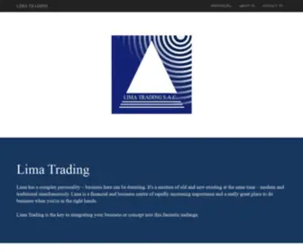 Limatradingsac.com(Lima Trading) Screenshot