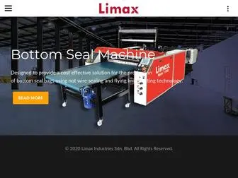 Limax.com.my(LIMAX Converting Equipment) Screenshot