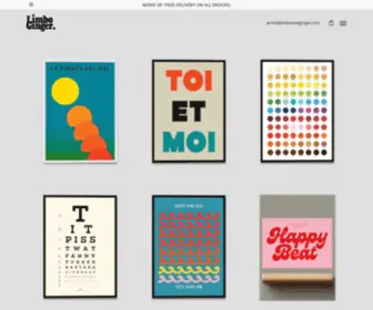Limboandginger.com(Limbo and Ginger) Screenshot