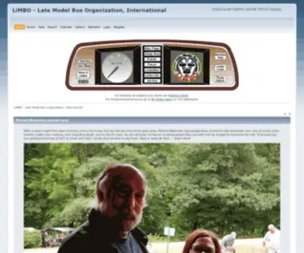 Limbobus.org(Late Model Bus Organization) Screenshot