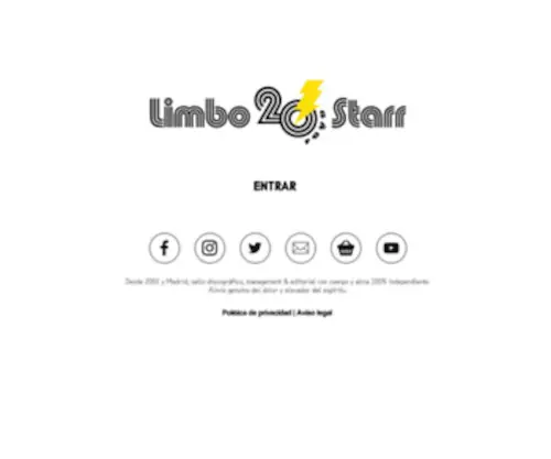 Limbostarr.com(Desde) Screenshot