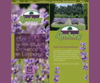 Limburglavendel.be(Limburg Lavendel) Screenshot