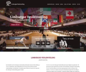 Limburgseveulenveiling.nl(Limburgse Veulenveiling) Screenshot